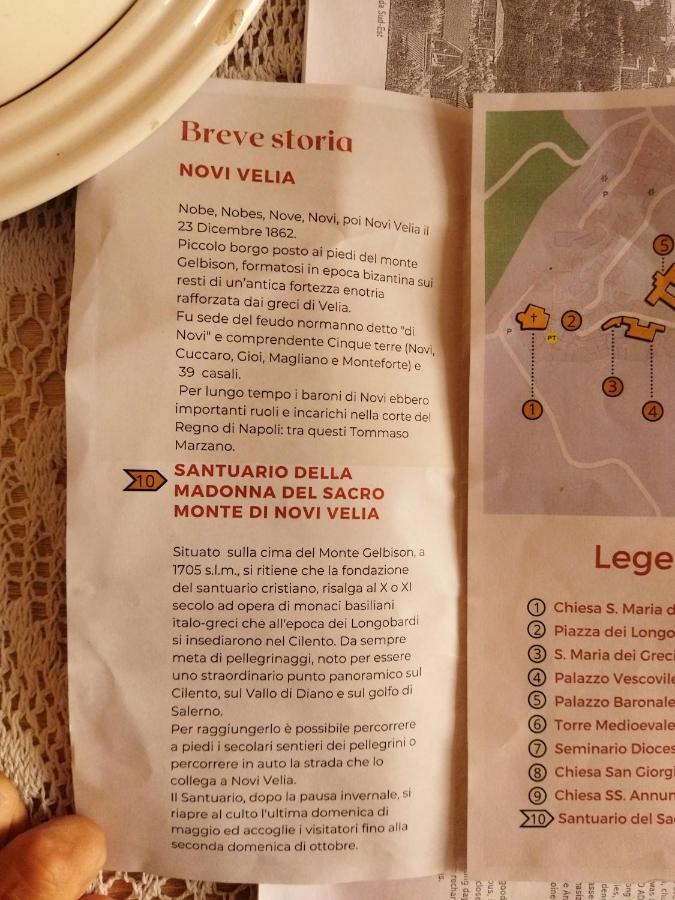 Ferienwohnung Porta Longobardi Novi Velia Exterior foto